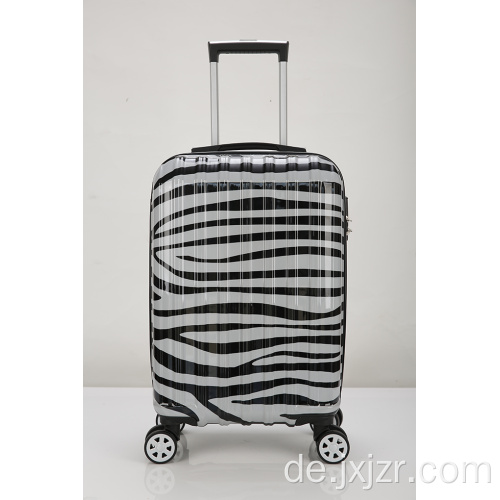 ABS mit PC-Trolley Zebra-Koffer